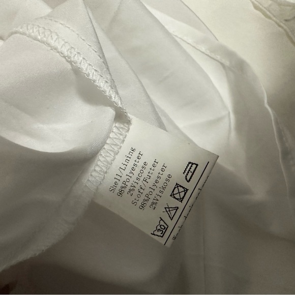 Kate Kasin Babydoll Mini Dress Smocked Sz Medium - Picture 11 of 13